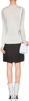 Thumbnail for your product : Jil Sander Black/Cream-Multi Colorblock Silk Pullover