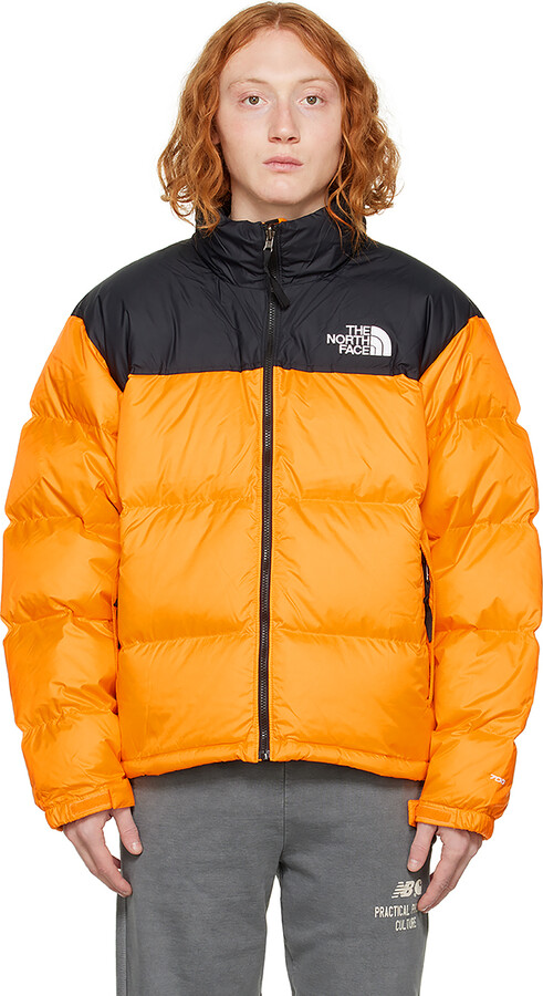The North Face Orange 1996 Retro Nuptse Down Jacket - ShopStyle
