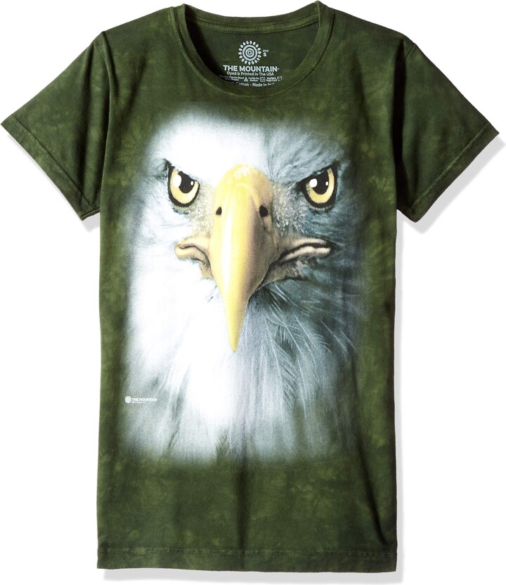 Eagle Face Birds T Shirt Adult Unisex The Mountain