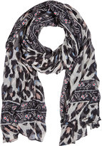 Thumbnail for your product : Marks and Spencer Modal Blend Ditsy Leopard Print Scarf