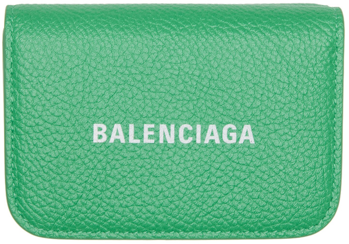 Balenciaga Green Women's Wallets & Card Holders | Shop the world's 