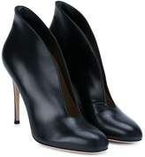 Thumbnail for your product : Gianvito Rossi Black Leather Vamp 110 Ankle Boots