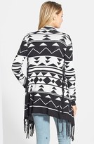 Thumbnail for your product : Volcom 'Wrap Party' Stripe Wrap Sweater