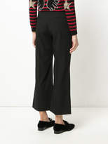 Thumbnail for your product : Valentino cropped flared trousers