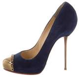 Thumbnail for your product : Christian Louboutin Platform Suede Pumps