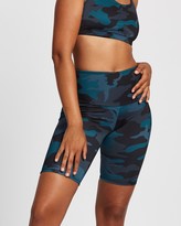 Thumbnail for your product : Onzie Women's Blue Sports Tights - High Rise Bike Shorts - Size XS at The Iconic
