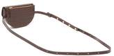 Thumbnail for your product : Wandler - Anna Crocodile Effect Leather Belt Bag - Womens - Dark Brown