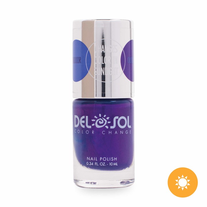 Del Sol Color Change Del Sol ColorChanging Nail Polish Into the Blue