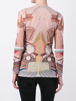 Thumbnail for your product : Givenchy 'Stargate' printed semi-sheer top