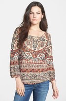 Thumbnail for your product : Lucky Brand Studded Blouson Top