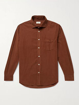 Thumbnail for your product : Hartford Paul Garment-Dyed Cotton-Corduroy Shirt