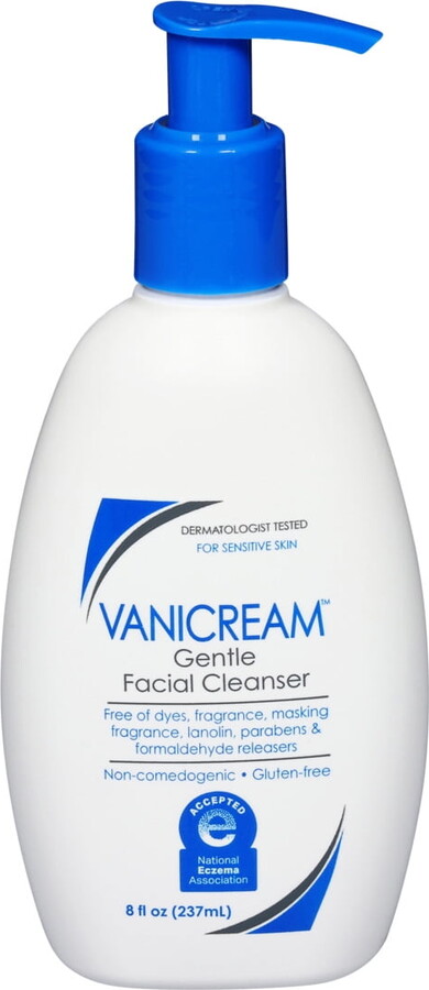 Vanicream Sensitive Skin Care Vanicream Gentle Facial Cleanser for Sensitive Skin, 8 fl oz