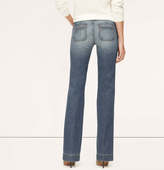 Thumbnail for your product : LOFT Tall Modern Beyond The 5 Pocket Jeans in Worn-In Blue