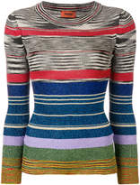 Missoni lurex stripe sweater 