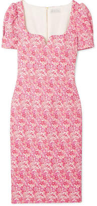 Rebecca Vallance Estelle Floral Brocade Dress - Pink