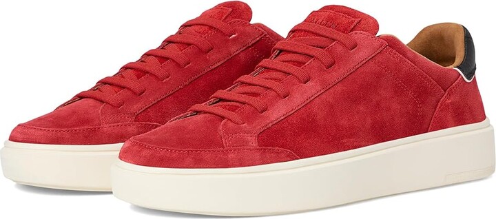 Allen Edmonds Oliver-2 Court Inspired Shoes Men's Shoes True Red Leather : 12 D (M)