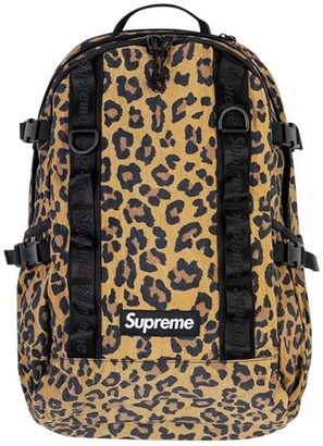 Supreme Leopard-Print Backpack