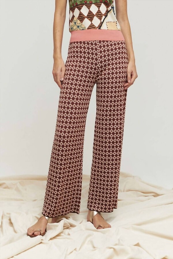 Aldo Martins Oba Pants In Terracotta
