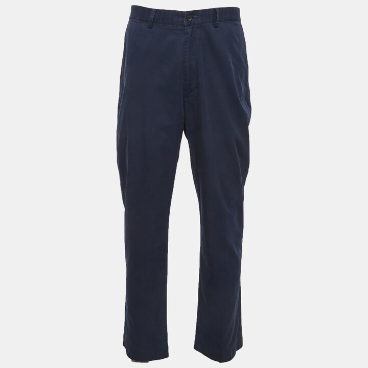 Polo Ralph Lauren Navy Blue Gabardine Regular Fit Pants XL