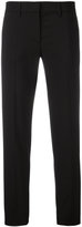 Prada - pantalon crop classique - women - Cupro/laine vierge - 40