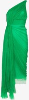 Thumbnail for your product : Maria Lucia Hohan Imani One Shoulder Draped Dress - Women's - Spandex/Elastane/Nylon