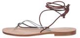 Thumbnail for your product : CoRNETTI Thong Wrap-Around Sandals