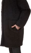 Thumbnail for your product : Nili Lotan Wool Cocoon Coat-Black