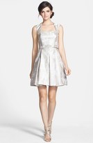 Thumbnail for your product : Xscape Evenings Metallic Brocade Fit & Flare Dress