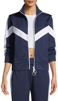Thumbnail for your product : Off-White Zip Front Chevron Track Jacket