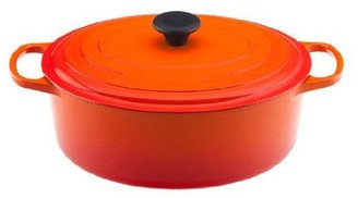 Le Creuset 6-3/4 Qt Signature Oval French Oven, Flame