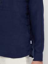 Thumbnail for your product : Orlebar Brown Ridley Linen Shirt - Mens - Navy