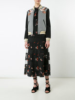 Thumbnail for your product : RED Valentino hummingbird printed bomber jacket - women - Polyamide/Polyester/Spandex/Elastane - S