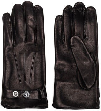 Alexander McQueen Buttoned Strap Gloves