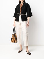 Thumbnail for your product : Alberto Biani Oversized Fit Buttoned Jacket