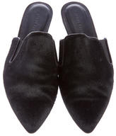 Thumbnail for your product : Jenni Kayne Ponyhair Pointed-Toe Mules