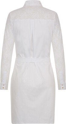 Sophie Cameron Davies White Cotton Shirt Dress