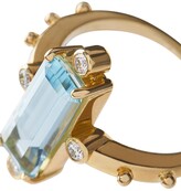 Thumbnail for your product : Jessie Western Crossroads stone-embellished ring