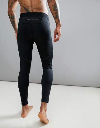 Ellesse Sport Running Tights With Short Overlay