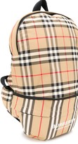 Thumbnail for your product : Burberry Children Signature Checked Print Backpack