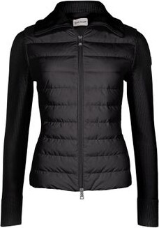 Zipped-up cardigan