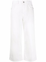 Thumbnail for your product : Patrizia Pepe Bull cropped jeans