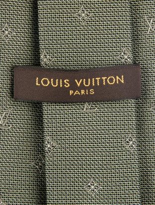 Louis Vuitton Monogram Silk Jacquard Tie