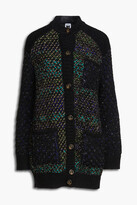 Thumbnail for your product : M Missoni Metallic jacquard-knit coat