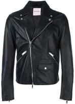Thumbnail for your product : Palm Angels Leaf biker jacket
