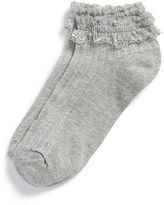 Thumbnail for your product : BP Lace Top Socks (Juniors)