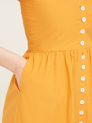 Belize - Dakota Cotton-poplin Dress - Orange