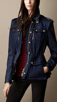Thumbnail for your product : Burberry Cotton Sateen Field Jacket