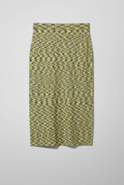 Thumbnail for your product : Weekday Kirsten Space Dye Skirt - Yellow
