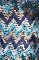 Thumbnail for your product : As U Wish Sequin Chevron Body-Con Dress