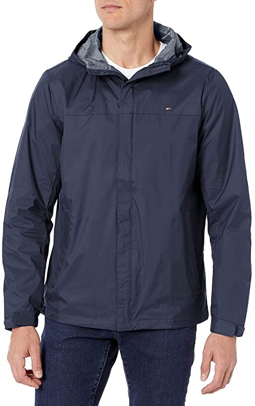 Tommy Hilfiger Men's Waterproof Breathable Hooded Jacket - ShopStyle